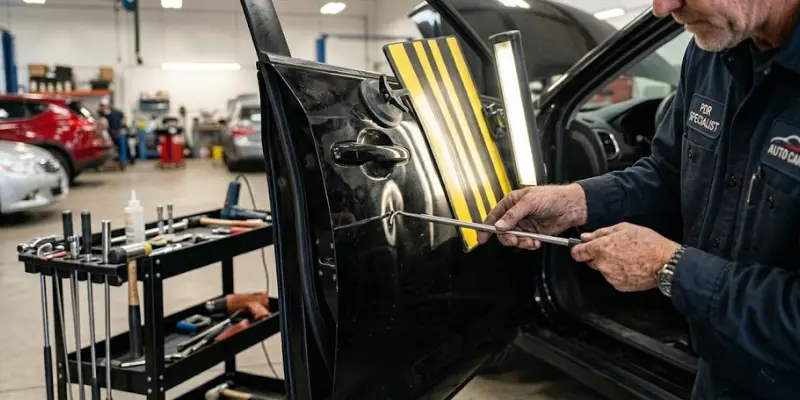 average car door dent repair cost