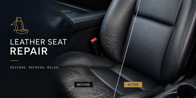 best car leather seat repair
