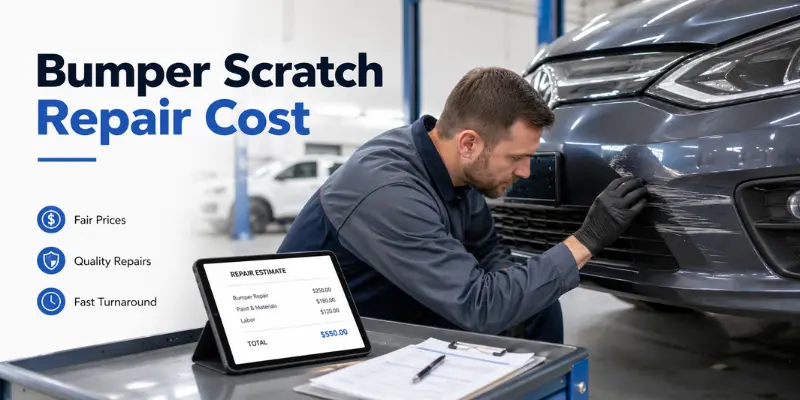 bumper scratch repair cost