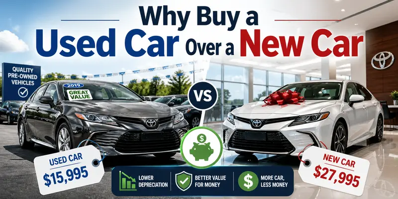 buy a used car over a new car