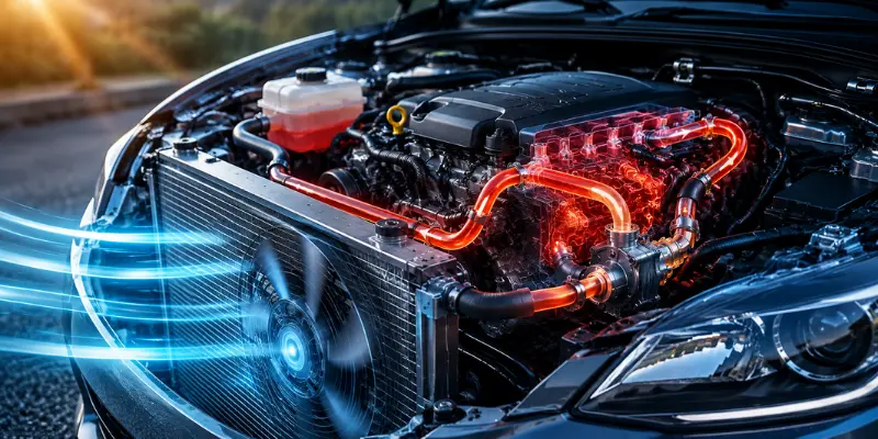 car cooling system actually works