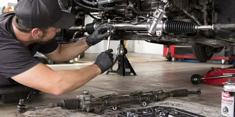 diy power steering rack replacement