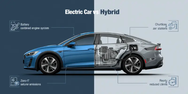 electric car vs hybrid main difference