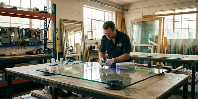 glass and mirror repair service
