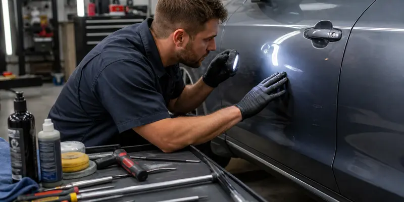 repair or replace the car door