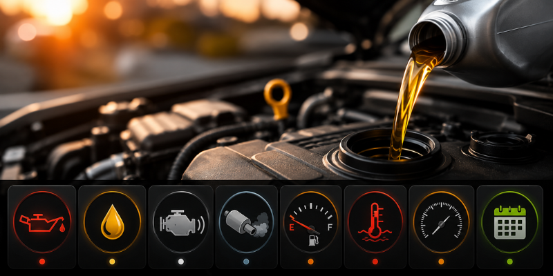 signs your car needs an oil change