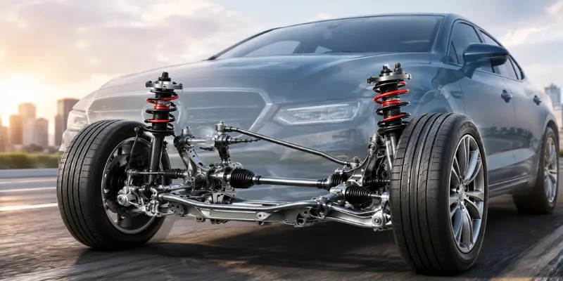 what is a car suspension system