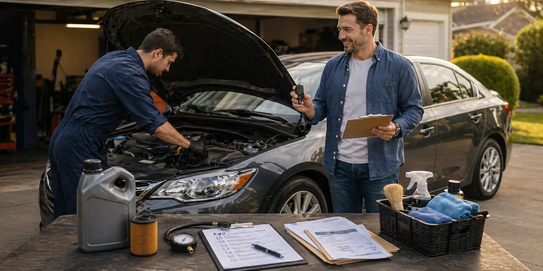 what to do after buying a used car